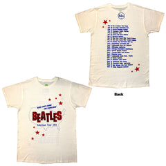 The Beatles Unisex T-Shirt American Tour '64 - Natural