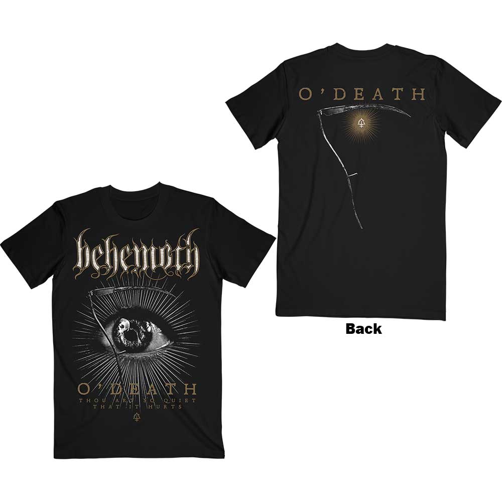 Behemoth Unisex T-Shirt O'Death - Black