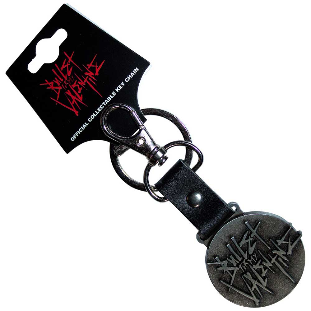 Bullet For My Valentine Keychain Logo Emblem