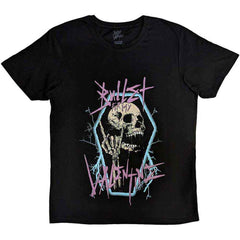 Bullet For My Valentine Unisex T-Shirt Thrash Skull - Black