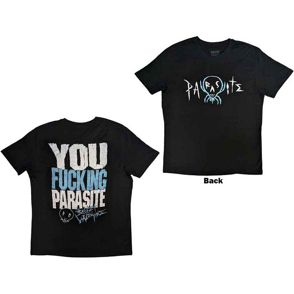 Bullet For My Valentine Unisex T-Shirt Parasite - Black