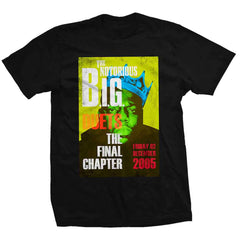 Biggie Smalls Unisex T-Shirt Final Chapter - Black