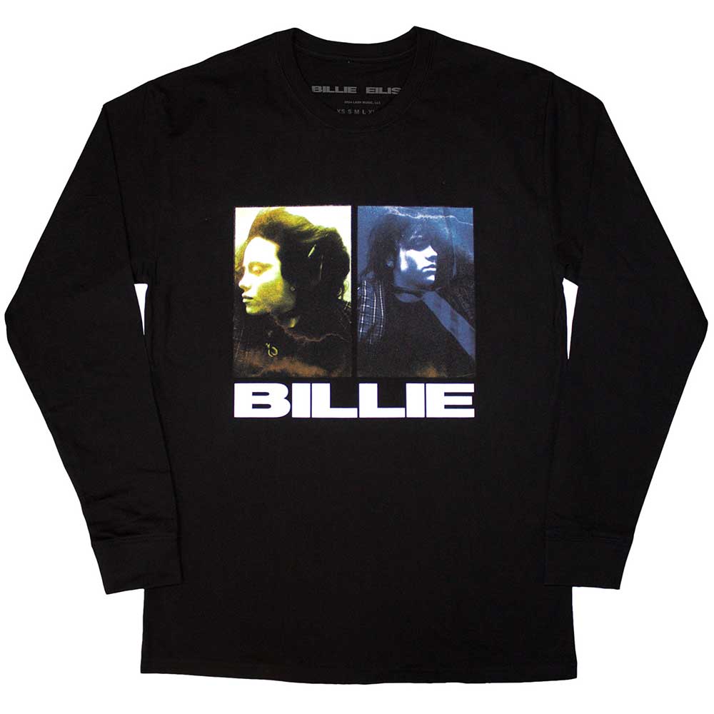 Billie Eilish Unisex Long Sleeve T-Shirt Underwater - Black