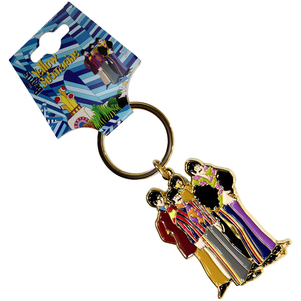 The Beatles Keychain Yellow Submarine Band