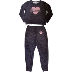 Blondie Ladies Pyjamas Heart Of Glass - Purple