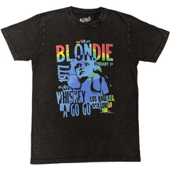 Blondie Unisex T-Shirt Whiskey A Go Go - Black