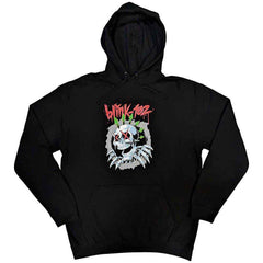 Blink-182 Unisex Pullover Hoodie Six Arrow Skull - Black