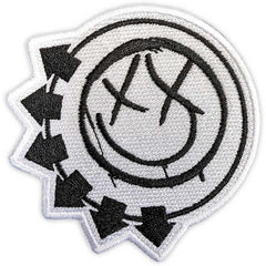 Blink-182 Standard Patch Black Six-Arrow Smile