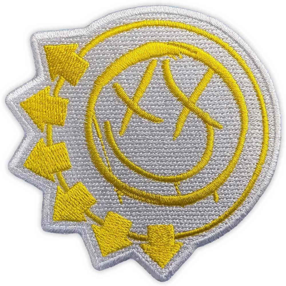 Blink-182 Standard Patch Yellow Six-Arrow Smile