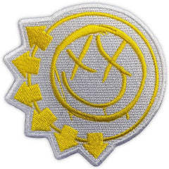 Blink-182 Standard Patch Yellow Six-Arrow Smile
