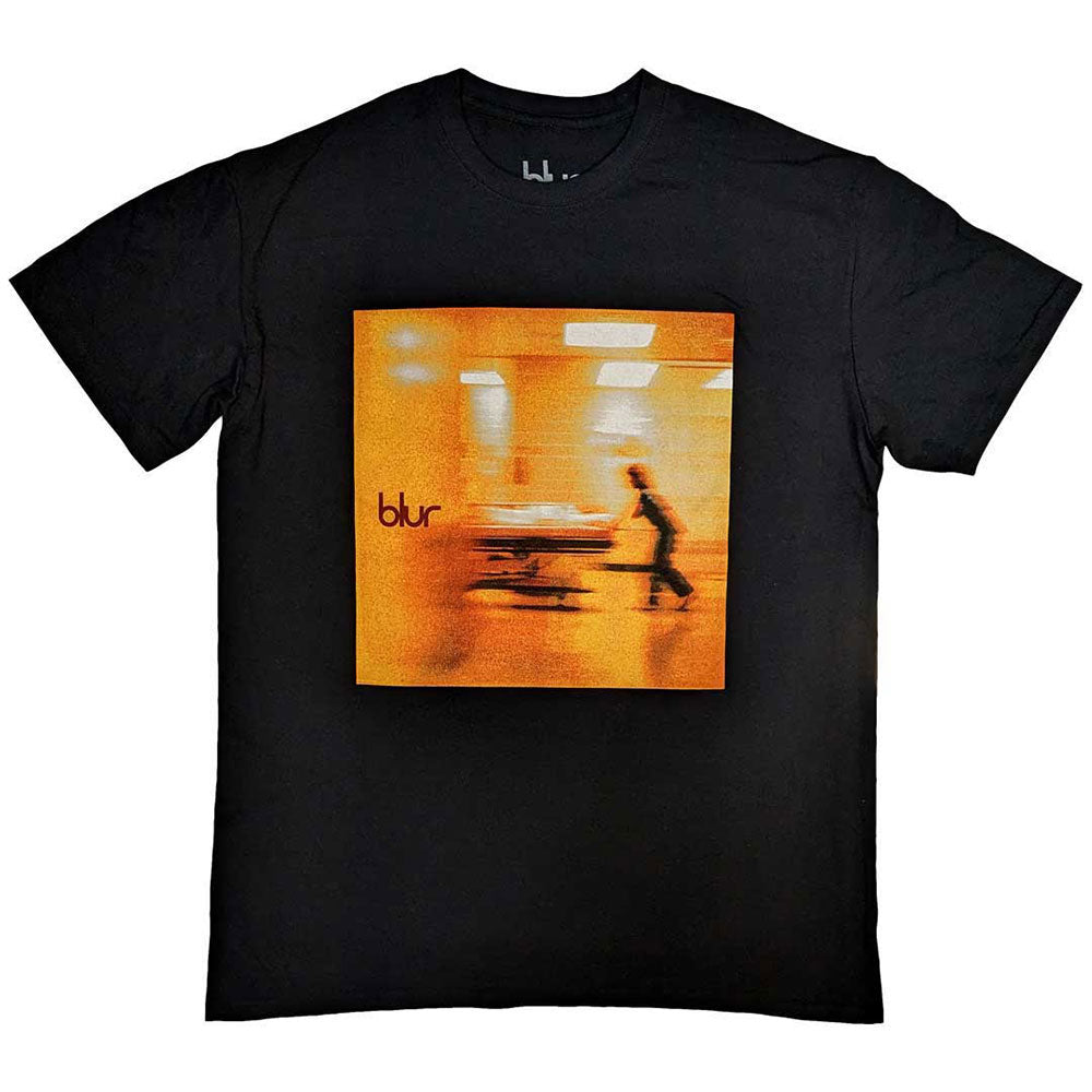 Blur Unisex T-Shirt Blur Album Cover - Black