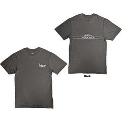 Blur Unisex T-Shirt Pocket Blur / Parklife - Charcoal Grey