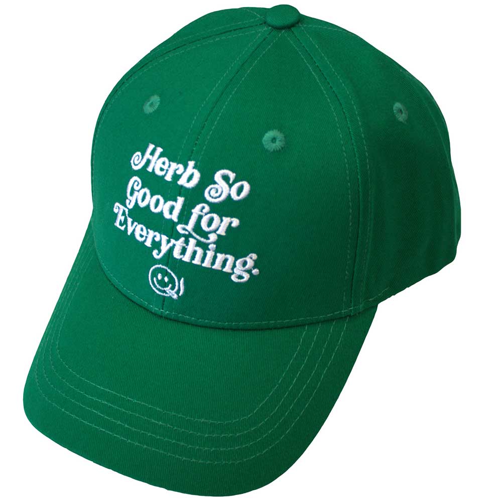Bob Marley Unisex Baseball Cap Herb So Good - Green