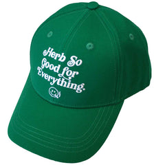 Bob Marley Unisex Baseball Cap Herb So Good - Green