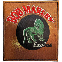Bob Marley Standard Patch Exodus Lion