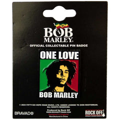 Bob Marley Pin Badge One Love
