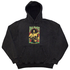 Bob Marley Unisex Stone Wash Pullover Hoodie 1978 - Charcoal Grey
