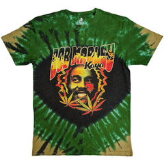 Bob Marley Unisex T-Shirt Kaya Smoke - Green