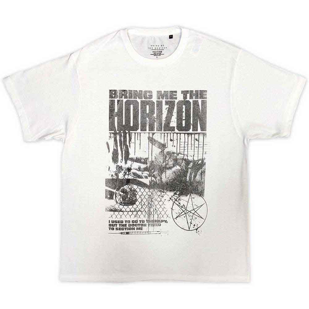 Bring Me The Horizon Unisex T-Shirt Therapy - White