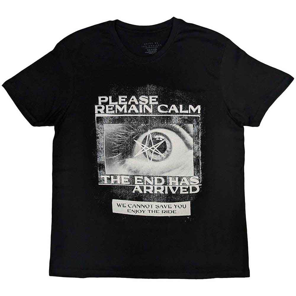 Bring Me The Horizon Unisex T-Shirt Remain Calm FP - Black