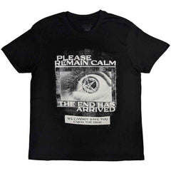 Bring Me The Horizon Unisex T-Shirt Remain Calm FP - Black