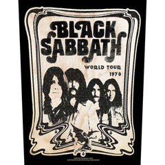 Black Sabbath Back Patch World Tour 1978