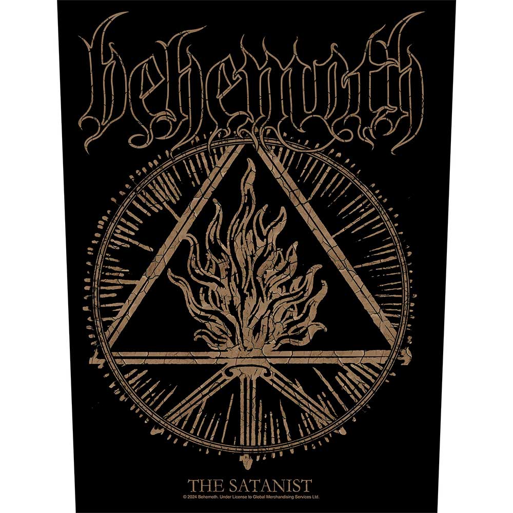 Behemoth Back Patch The Satanist