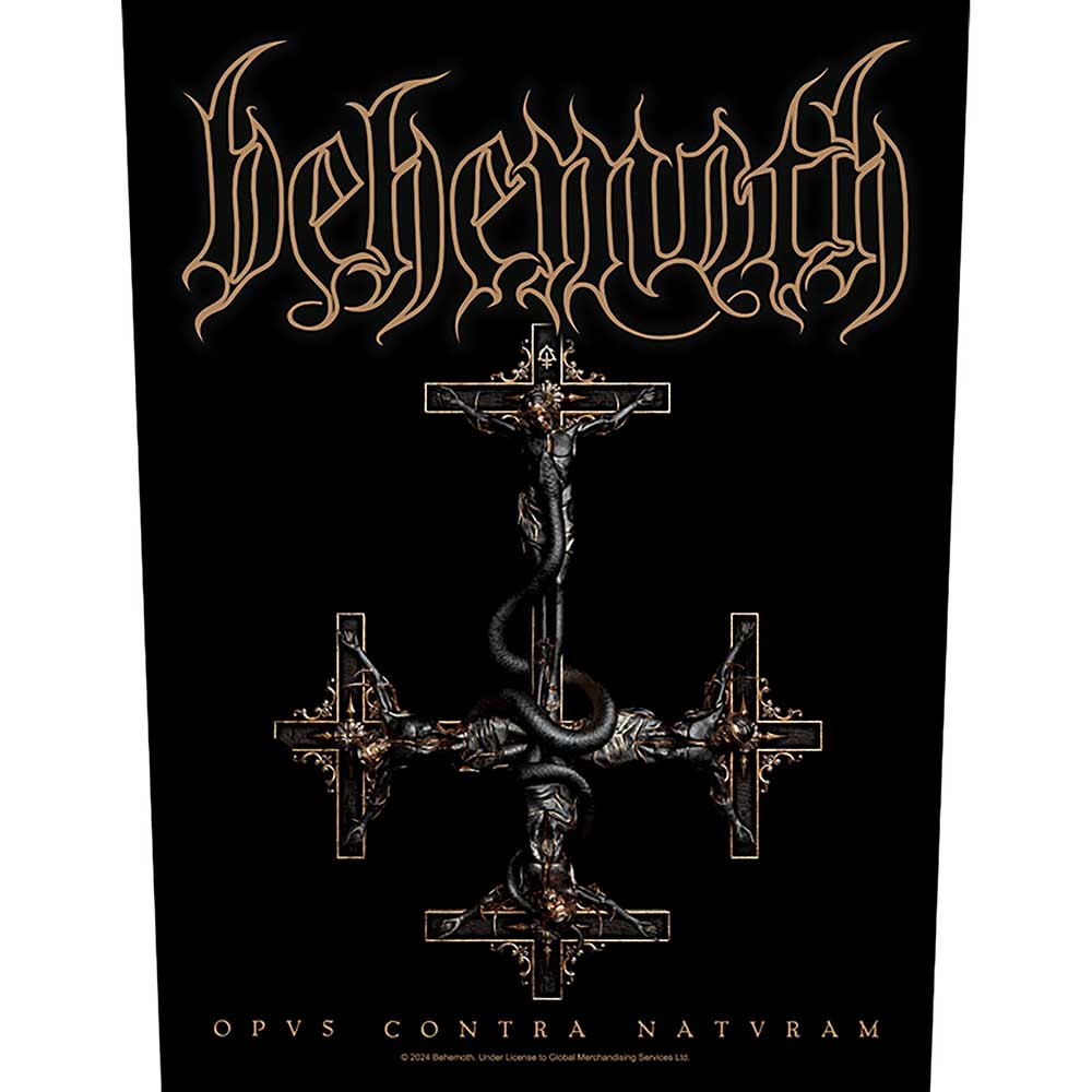 Behemoth Back Patch Opvs Contra Natvram