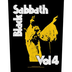 Black Sabbath Back Patch Vol 4