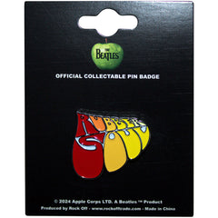 The Beatles Pin Badge Rubber Soul