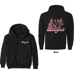 BlackPink Unisex Pullover Hoodie Photo Back - Black