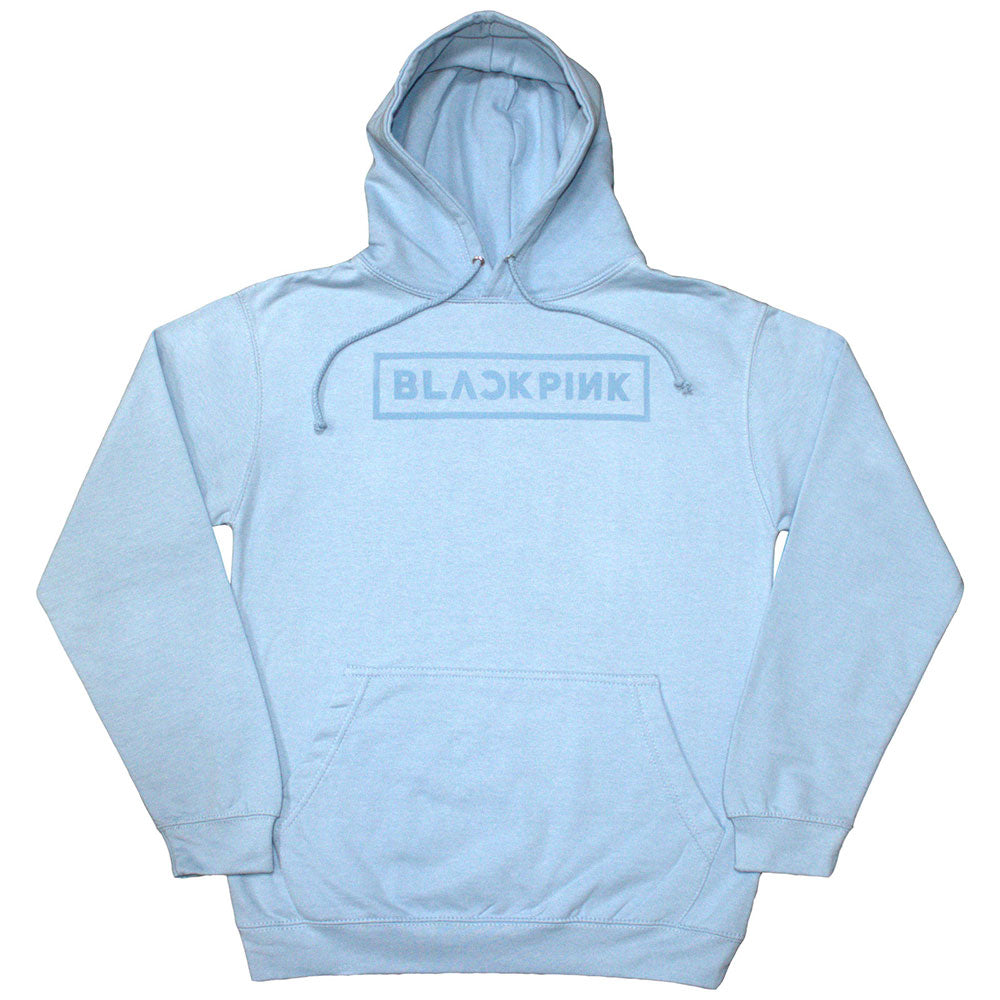BlackPink Unisex Pullover Hoodie Logo - Light Blue