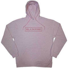 BlackPink Unisex Pullover Hoodie Logo - Light Pink