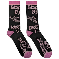 Backstreet Boys Unisex Ankle Socks Logo Repeat - Black