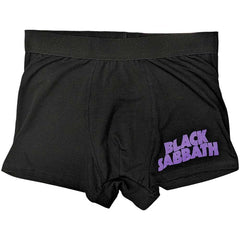 Black Sabbath Unisex Boxers Wavy Logo - Black