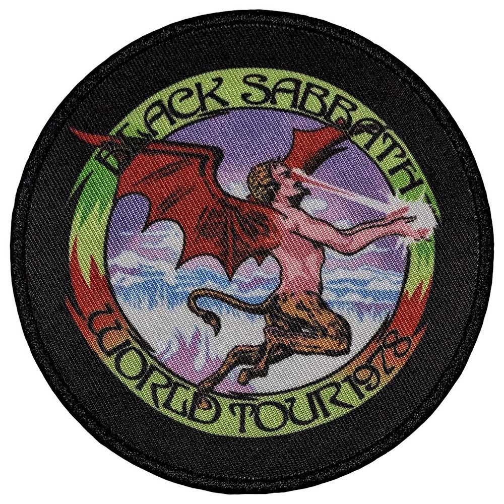Black Sabbath Standard Patch World Tour 1978