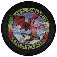 Black Sabbath Standard Patch World Tour 1978