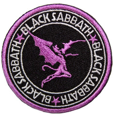 Black Sabbath Standard Patch Daemon Circle
