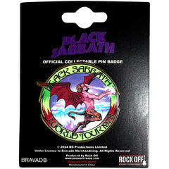 Black Sabbath Pin Badge World Tour 1978
