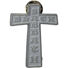 Black Sabbath Pin Badge Cross