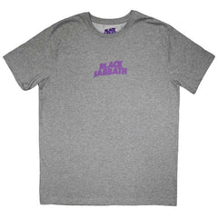 Black Sabbath Unisex T-Shirt Mini Wavy Logo - Grey