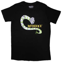 Beetlejuice Unisex T-Shirt Beetlesnake - Black