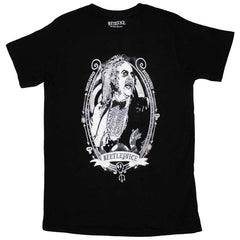 Beetlejuice Unisex T-Shirt Beetle Frame - Black