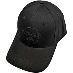 Fleetwood Mac Unisex Baseball Cap Classic Logo - Black
