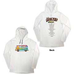 Fleetwood Mac Unisex Pullover Hoodie Albums Bus Lightweight - White