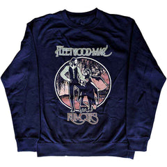 Fleetwood Mac Unisex Sweatshirt Rumours Vintage - Navy Blue