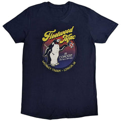 Fleetwood Mac Unisex T-Shirt Wembley 2019 - Navy Blue