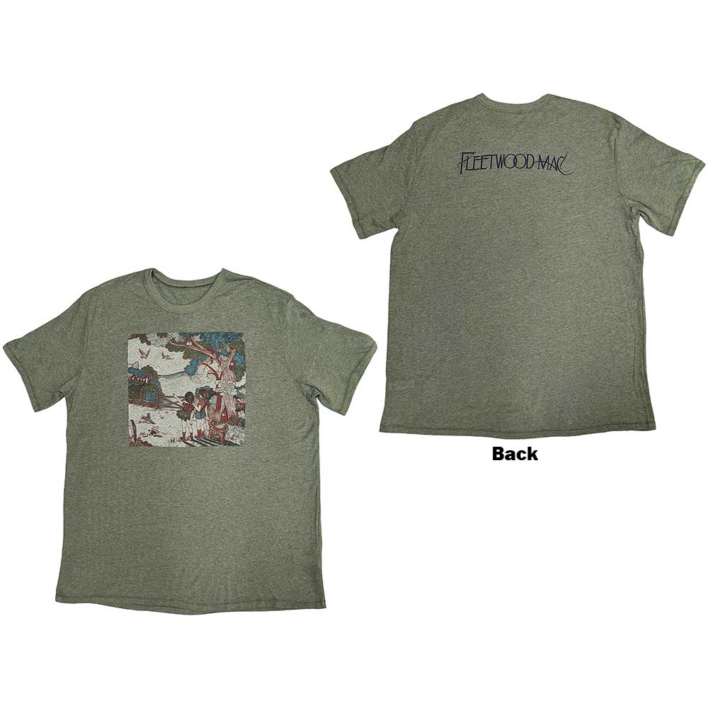 Fleetwood Mac Unisex T-Shirt Kiln House Album Art - Green