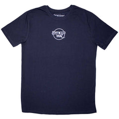 Fleetwood Mac Unisex T-Shirt Mini Classic Logo - Navy Blue