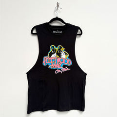Fleetwood Mac Unisex Vest T-Shirt On Tour - Black